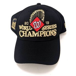 Washington Nationals 2019 World Sieres New Era Flex Fit Hat MLB Authentic